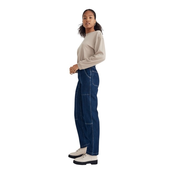 MADEWELL | The Perfect Vintage Straight Jean in Henshaw Wash Workwear Edition 27 - Picture 3 of 11